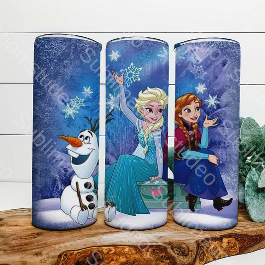 Frozen designed 20 oz tumbler