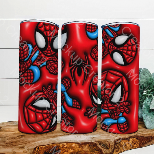 Spidey 3d 20 oz tumbler