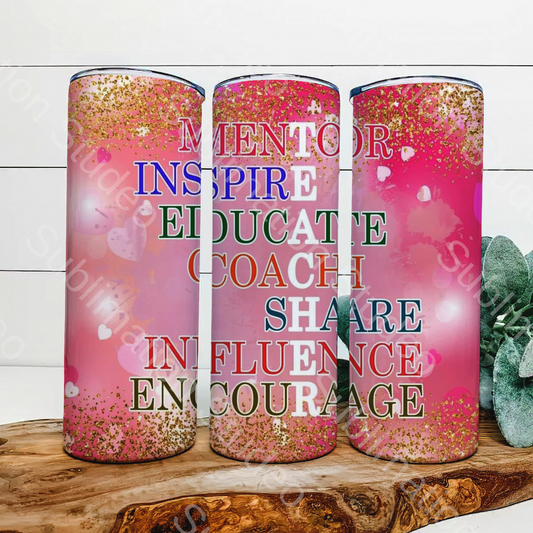 Teacher definition 20 oz tumbler